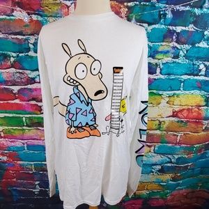 NWT Nickelodeon T Shirt Long Sleeve Size M
